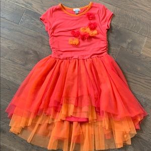 Girls high- low tutu dress.